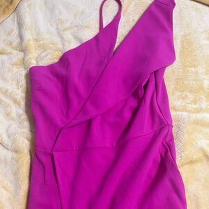 Jumpsuit asymmetrical